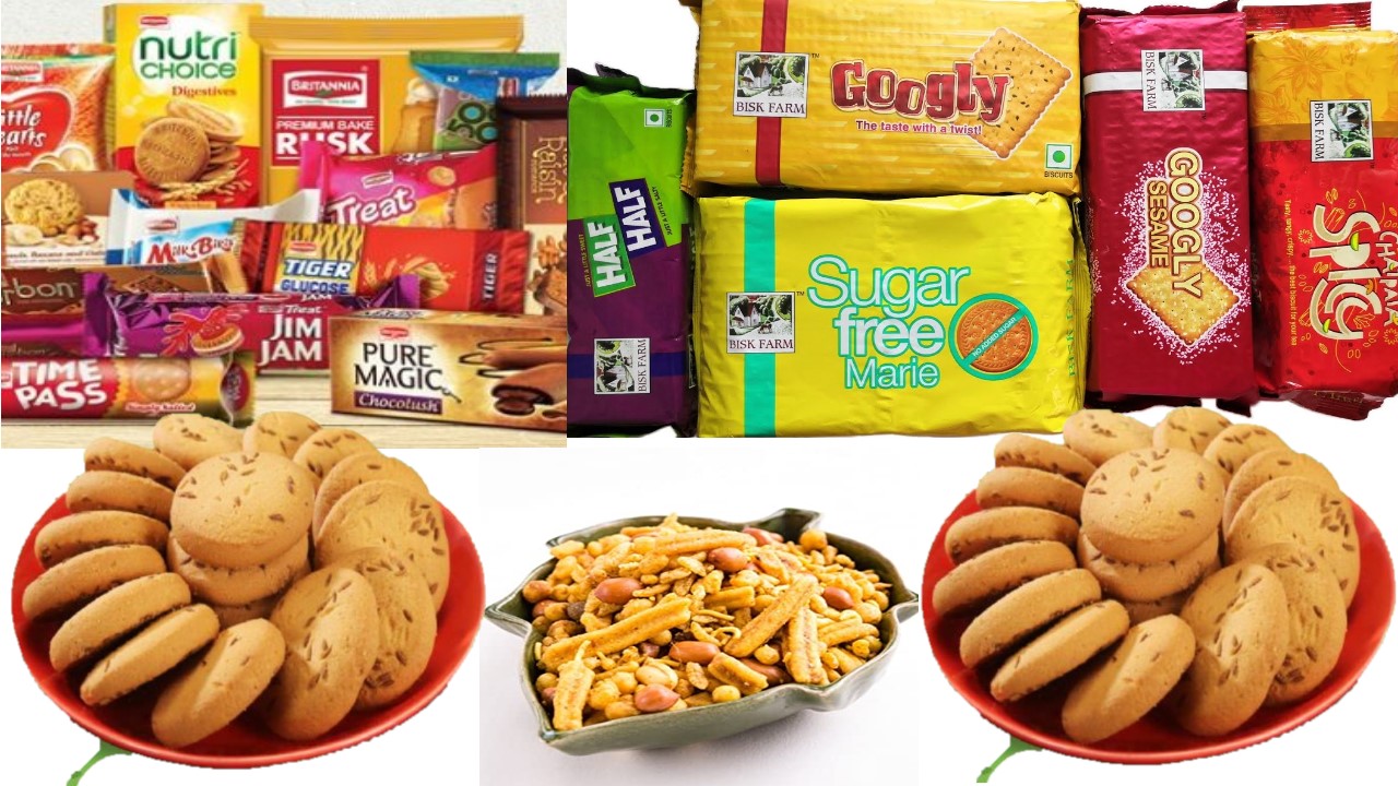 Biscuits, Snacks & Namkeen