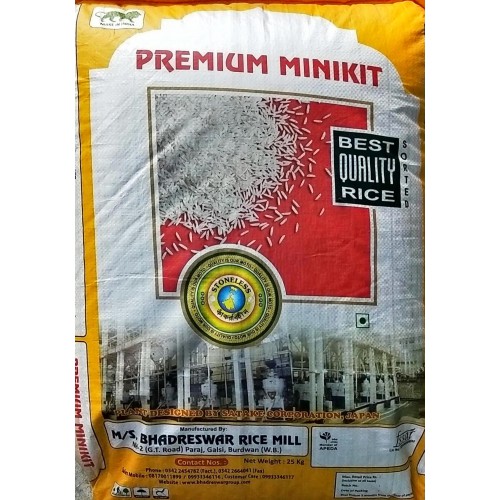 PREMIUM MINIKIT RICE(BHADRESWAR RICE MILL)